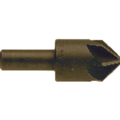 ‎1/2 Size-1/4 Shank-82° 6 Flute Countersink - Industrial Tool & Supply
