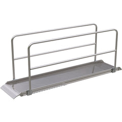 Alum Walk Ramp Handrail Overlap 120 × 28″ - Exact Industrial Supply