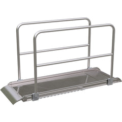 Alum Walk Ramp Handrail Overlap 84 × 28″ - Exact Industrial Supply