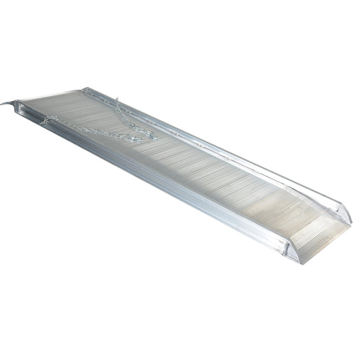 Alum Walk Ramp Overlap Style 84 × 28″ - Exact Industrial Supply