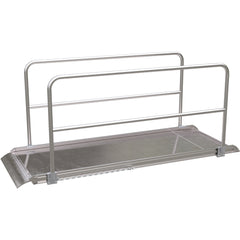 Alum Walk Ramp Handrail Overlap 108 × 38″