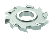 6 x 3/4 x 1-1/2 - HSS - Staggered Tooth Side Milling Cutter-AL - 20T - TiCN Coated - Industrial Tool & Supply