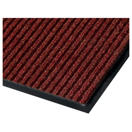 2 feet × 3 feet Red Rib Carpet Entry Mat - Industrial Tool & Supply