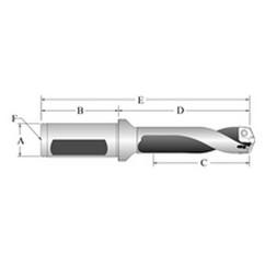 60718H-100F Spade Drill Holder - Industrial Tool & Supply