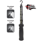 LED Rechargeable Work Light w/AC&DC Power Supply - Industrial Tool & Supply