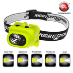 Intrinsically Safe-LED Dual Switch Control Head Lamp - Industrial Tool & Supply