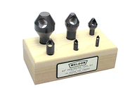 4 pc. HSS Countersink Set - Industrial Tool & Supply