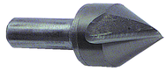1-1/4" Size-3/4" Shank-82° Single Flute Countersink - Industrial Tool & Supply