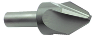 3/4" Size-1/2" Shank-90° 2/4 Flute Single End 3N1 Drill Point Countersink - Industrial Tool & Supply