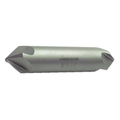 ‎3/16″ Size-1-7/8″ OAL-60° 2/4 Flute Double End 3N1 Drill Point Countersink - Industrial Tool & Supply