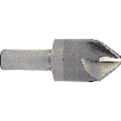 ‎3/16″ Size-3/16″ Shank-90° 6 Flute Chatterless Countersink - Industrial Tool & Supply