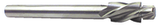 #5 Screw Size-4-1/8 OAL-HSS-Straight Shank Capscrew Counterbore - Industrial Tool & Supply
