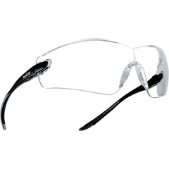 COBRA - Clear Lens - Black & Gray Frame PC ASAF Platinum - Industrial Tool & Supply