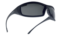 SOLIS, Polarized Grey, Shiny BLK Fr Polarized Grey ASShiny Black - Industrial Tool & Supply