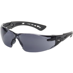RUSH+ - Smoke Lens - Black & Gray Frame PC ASAF Platinum - Industrial Tool & Supply