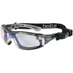RUSH+ w/Strap & Foam - CSP Lens - Black & Gray - Industrial Tool & Supply