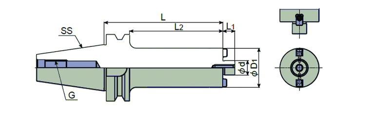 BT50-FMC22-293-47 SHELL MILL - Industrial Tool & Supply