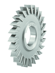 5 x 7/16 x 1 - HSS - Straight Side Tooth Side Milling Cutter - 26T - Uncoated - Industrial Tool & Supply