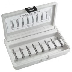 1/4X1/4 STYLE C SHK MC BUR SET - Industrial Tool & Supply