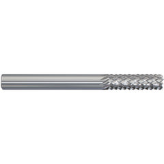 ‎3/32 × 3/8 × 1/8 × 1-1/2 Solid Carbide Router - Burr End Cut - Industrial Tool & Supply