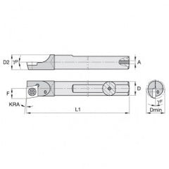 QCMI50085R WG CARBIDE GROOVING THREADING BAR - Industrial Tool & Supply
