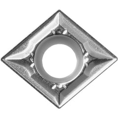 CCMT 2151 GK PV7010, 1/64″ Corner Radius, 3/32″ Thick, 1/4″ Inscribed Circle, TiCN (MEGACOAT), Diamond, Turning Indexable Insert