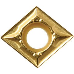 CCMT 21505 GK PV730, 0.008″ Corner Radius, 3/32″ Thick, 1/4″ Inscribed Circle, TiAlN/TiN, 80 Degree Diamond, Turning Indexable Insert