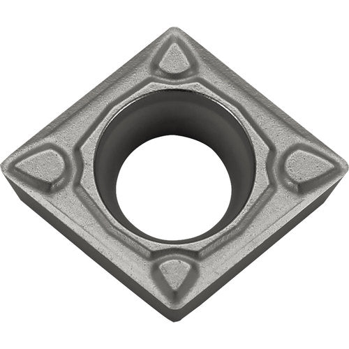 CCMT 3251 MQ SW05, 1/64″ Corner Radius, 5/32″ Thick, 3/8″ Inscribed Circle, WC/Co, 80 Degree Diamond, Turning Indexable Insert