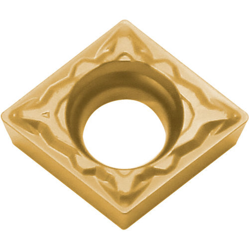 CCMT 21505 PP PV730, 0.008″ Corner Radius, 3/32″ Thick, 1/4″ Inscribed Circle, TiAlN/TiN, 80 Degree Diamond, Turning Indexable Insert