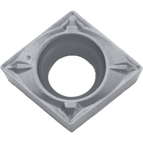 CCMT 2152 WP TN610, 1/32″ Corner Radius, 3/32″ Thick, 1/4″ Inscribed Circle, TiCN, 80 Degree Diamond, Turning Indexable Insert