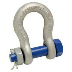 1" ANCHOR SHACKLE BOLT TYPE FORGED - Industrial Tool & Supply