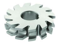 1/2 Radius - 4-1/8 x 1-9/16 x 1-1/4 - HSS - Concave Milling Cutter - 10T - TiCN Coated - Industrial Tool & Supply