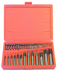 39 Pc. HSS Interchangeable Pilot Counterbore Set - Industrial Tool & Supply