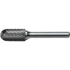 SC-5L6 Standard Cut Solid Carbide Bur-Cylindrical with Ball Nose