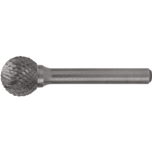 SD-1L6 Double Cut Solid Carbide Bur-Ball Shape - Exact Industrial Supply