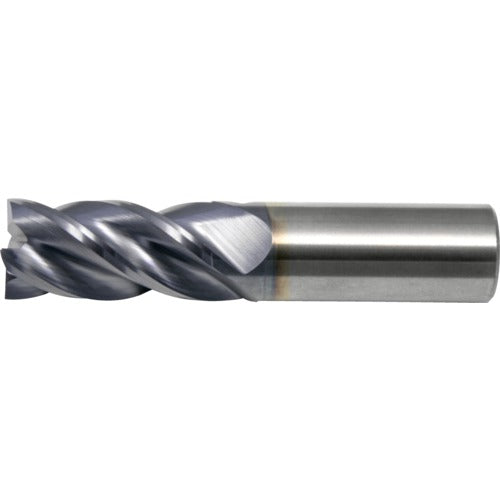 ‎5/16″ × 5/16″ × 13/16″ × 2-1/2″ RHS / RHC Solid Carbide 4-Flute Corner Radius End Mill - TiAlN - Exact Industrial Supply