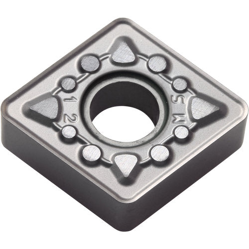 CNMG 434 MS PR015S, 1/16″ Corner Radius, 3/16″ Thick, 1/2″ Inscribed Circle, MEGACOAT HARD, Diamond, Turning Indexable Insert