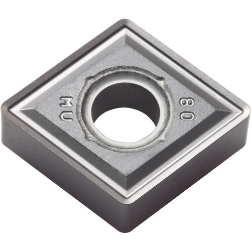 CNMG 433 MU PR005S, 3/64″ Corner Radius, 3/16″ Thick, 1/2″ Inscribed Circle, MEGACOAT HARD, Diamond, Turning Indexable Insert