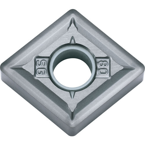 CNMG 432 SG PR015S, 1/32″ Corner Radius, 3/16″ Thick, 1/2″ Inscribed Circle, MEGACOAT HARD, 80 Degree Diamond, Turning Indexable Insert