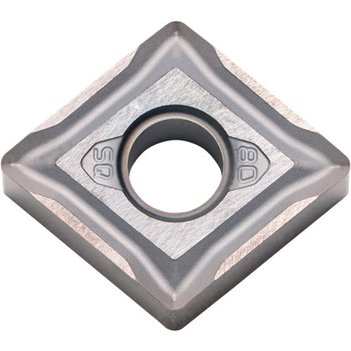 CNMG 433 SQ PR005S, 3/64″ Corner Radius, 3/16″ Thick, 1/2″ Inscribed Circle, MEGACOAT HARD, Diamond, Turning Indexable Insert