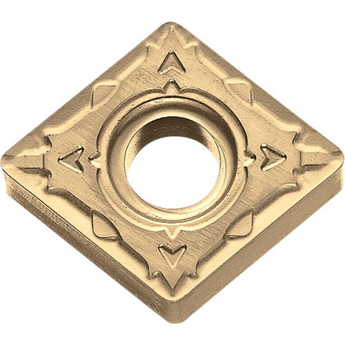 CNMG 431 WP CA025P, 1/64″ Corner Radius, 3/16″ Thick, 1/2″ Inscribed Circle, TiCl2O3/TiN, 80 Degree Diamond, Turning Indexable Insert