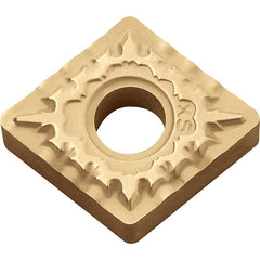 CNMG 432 XS CA025P, 1/32″ Corner Radius, 3/16″ Thick, 1/2″ Inscribed Circle, TiCl2O3/TiN, 80 Degree Diamond, Turning Indexable Insert