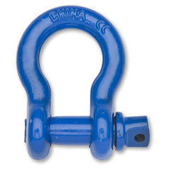 1/2″ Farm Clevis, Forged, Blue Powder Paint - Industrial Tool & Supply