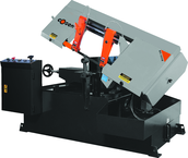 #MH-460M - 9" x 18" Manual Swivel Header Mitering Horizontal Bandsaw - 2HP - Industrial Tool & Supply