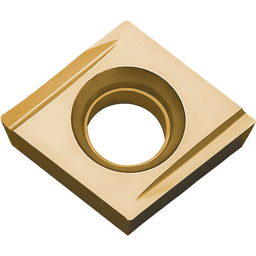 CPMH 321 Y PV720, 1/64″ Corner Radius, 1/8″ Thick, 3/8″ Inscribed Circle, TiCN (MEGACOAT NANO), 80 Degree Diamond, Turning Indexable Insert