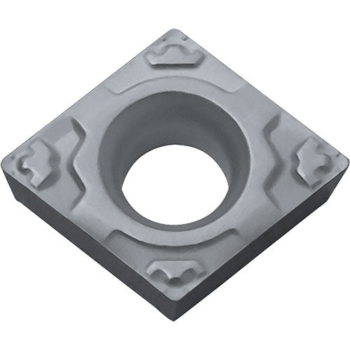 CPMT 321 GP CA5515, 1/64″ Corner Radius, 1/8″ Thick, 3/8″ Inscribed Circle, TiCnulll2O3/TiN, Diamond, Turning Indexable Insert