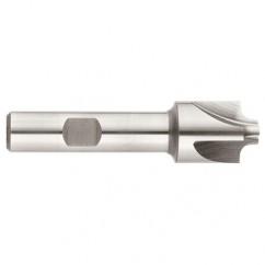 3/32" Radius - 1/2 x 3/8" Shank - Cobalt - Corner Rounding EM - 4 FL Uncoated - Industrial Tool & Supply