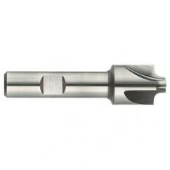 1/8" Radius - 5/8 x 1/2" Shank - HSS - Corner Rounding EM - 4 FL Uncoated - Industrial Tool & Supply