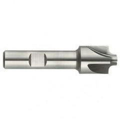 4mm Radius - 3/4 x 1/2" Shank - HSS - Corner Rounding EM - 4 FL Uncoated - Industrial Tool & Supply