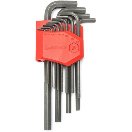 13 Pc. Long Arm SAE Hex Key Set